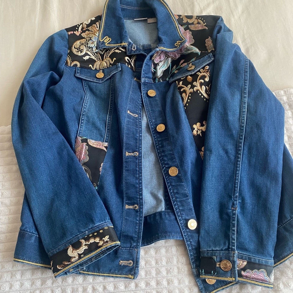 Embroidered Denim Jacket